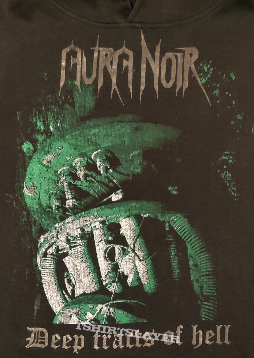 Aura Noir - Deep Tracts of Hell - Hooded Sweatshirt 1998
