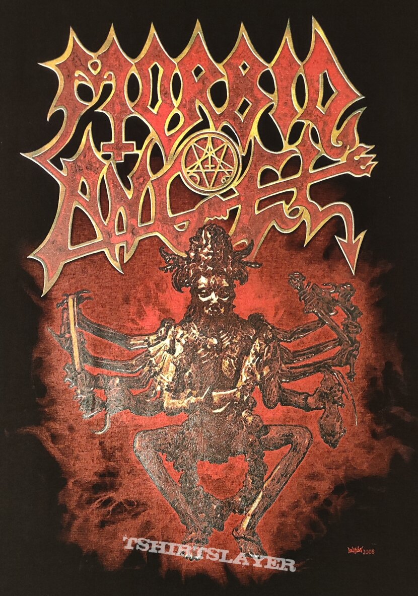 Morbid Angel - 2008 Summer Festival Tour - T-Shirt Morbid Angel - 2008 Summer Festival Tour - T-Shirt