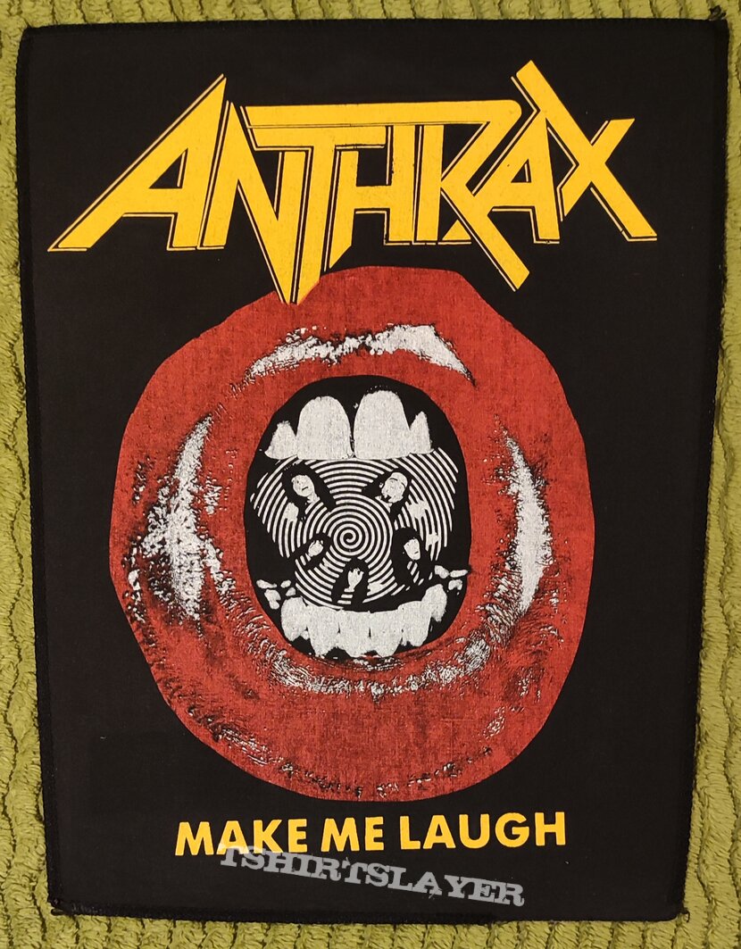 Anthrax - Make Me Laugh - Backpatch