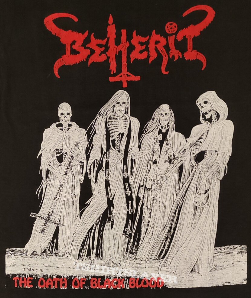 Beherit ‎- The Oath Of Black Blood - T-Shirt