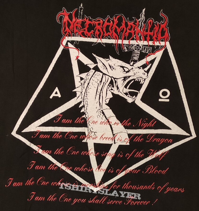 Necromantia - Crossing the Fiery Path - T-Shirt 1993