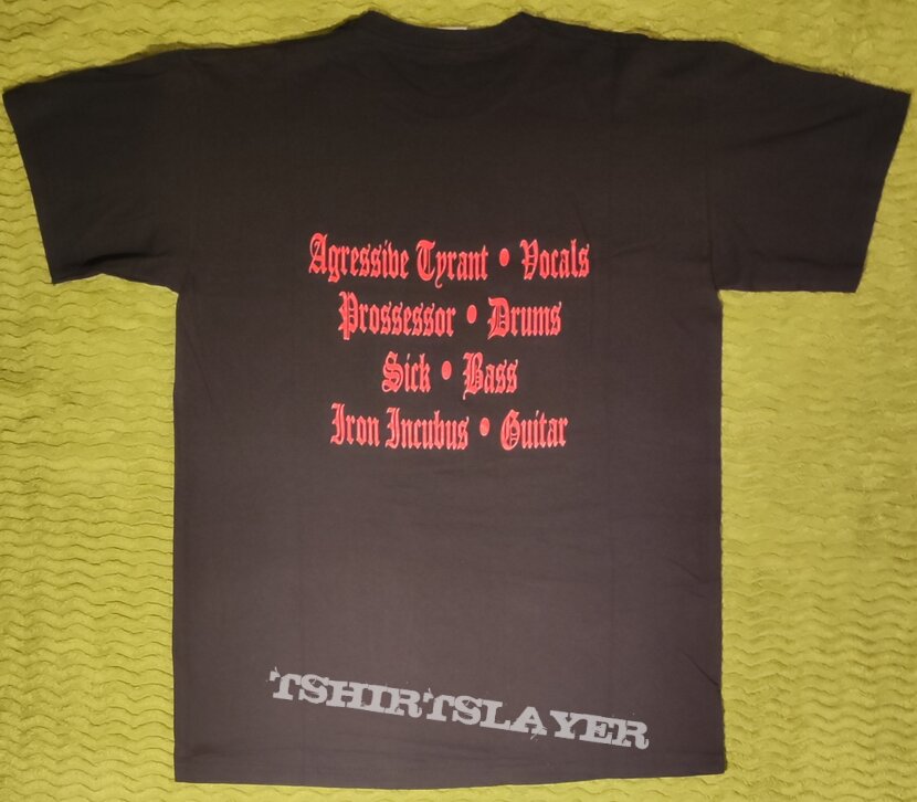Hellish Crossfire - Slaves Of The Burning Pentagram - T-Shirt 2007