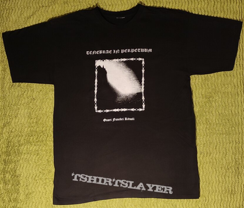 Tenebrae In Perpetuum - Onori Funebri Rituali - T-Shirt 2003