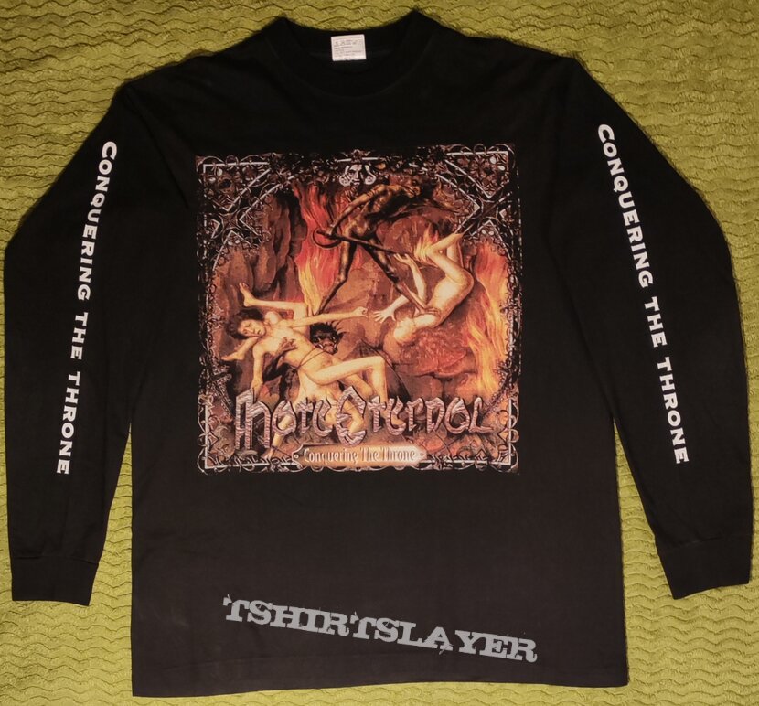 Hate Eternal ‎- Conquering The Throne - Longsleeve 1999