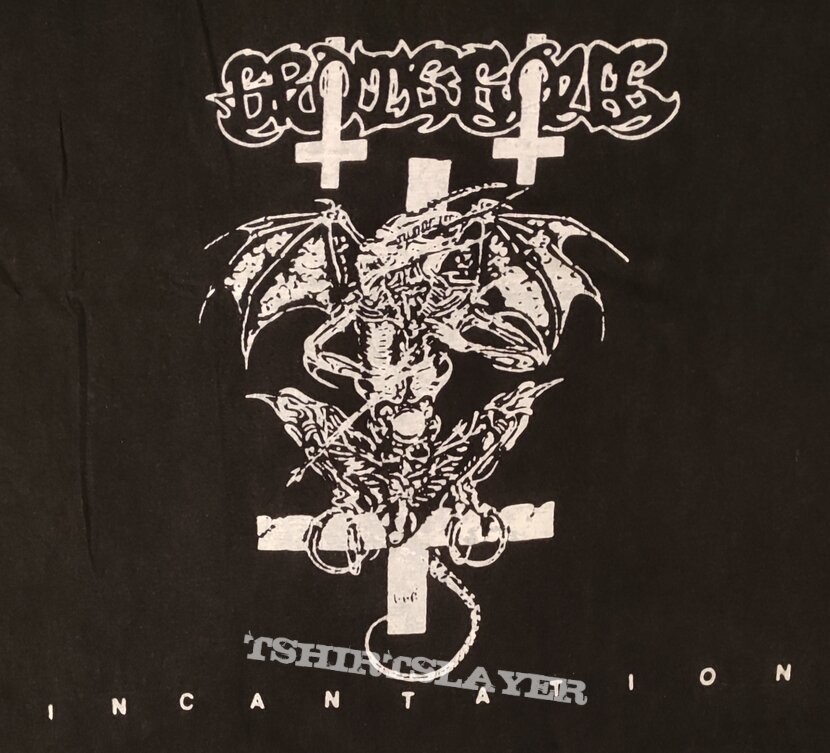 Grotesque - Incantation - T-Shirt 1990 | TShirtSlayer TShirt and ...