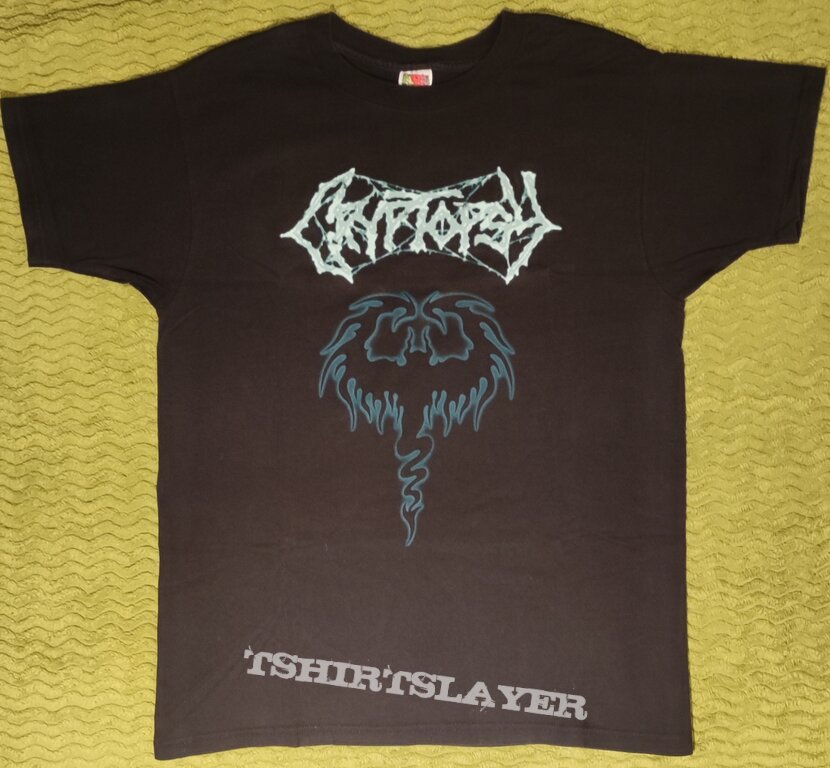 Cryptopsy - The Pain Cometh European Tour 2001 - T-Shirt Cryptopsy - The Pain Cometh European Tour 2001 - T-Shirt