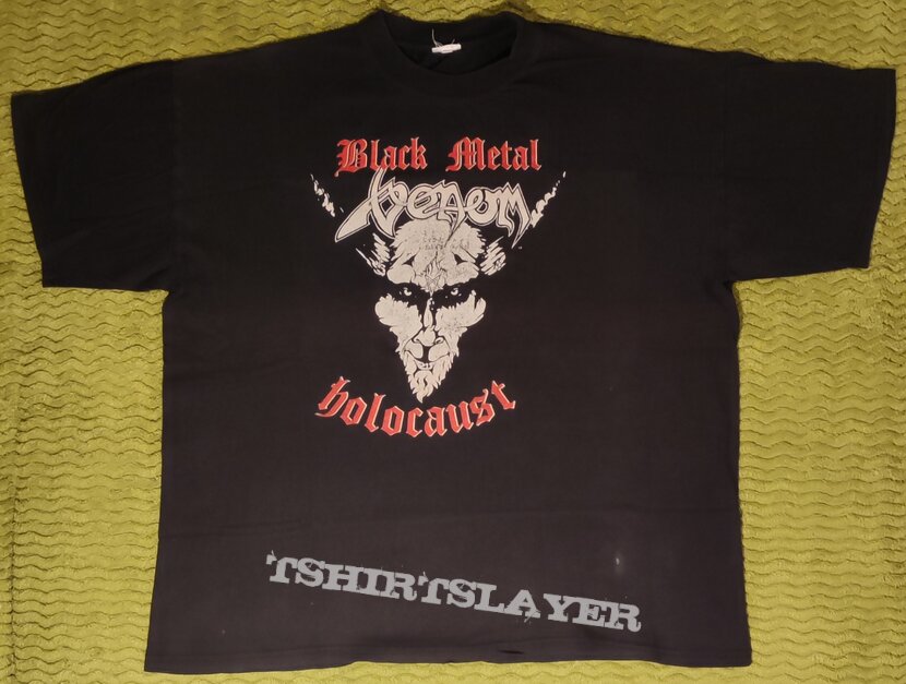 Venom meets Metallica - Black Metal Holocaust Europe 1984 - T-Shirt