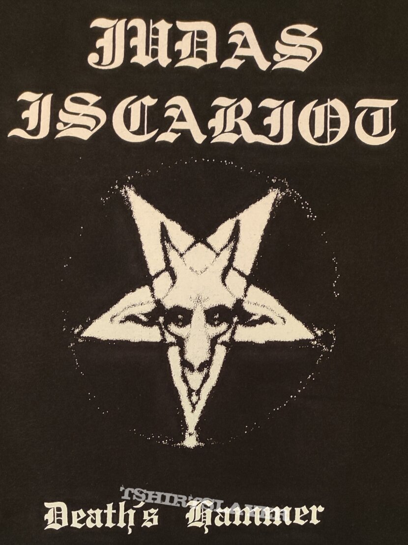 Judas Iscariot - Death&#039;s Hammer -T-Shirt 2002 BACKSIDE!!!