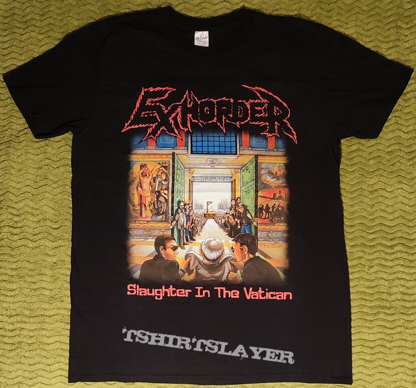 Exhorder - Slaughter In The Vatican - T-Shirt onesided