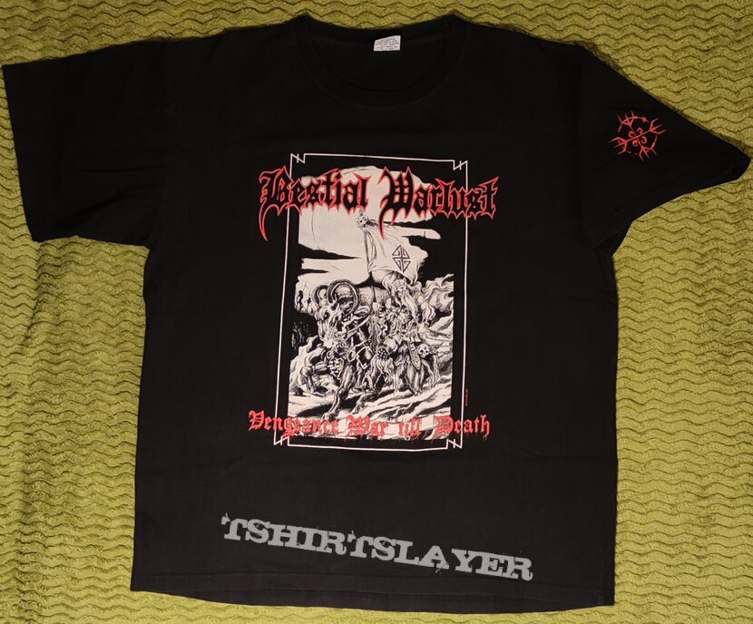 Bestial Warlust - Vengeance War &#039;til Death - T-Shirt 1995