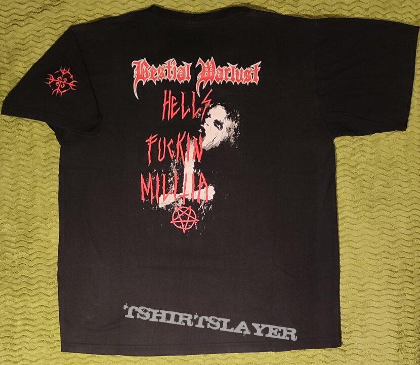 Bestial Warlust - Vengeance War &#039;til Death - T-Shirt 1995