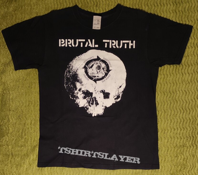 Brutal Truth ‎- End Time - T-Shirt 2011 onesided