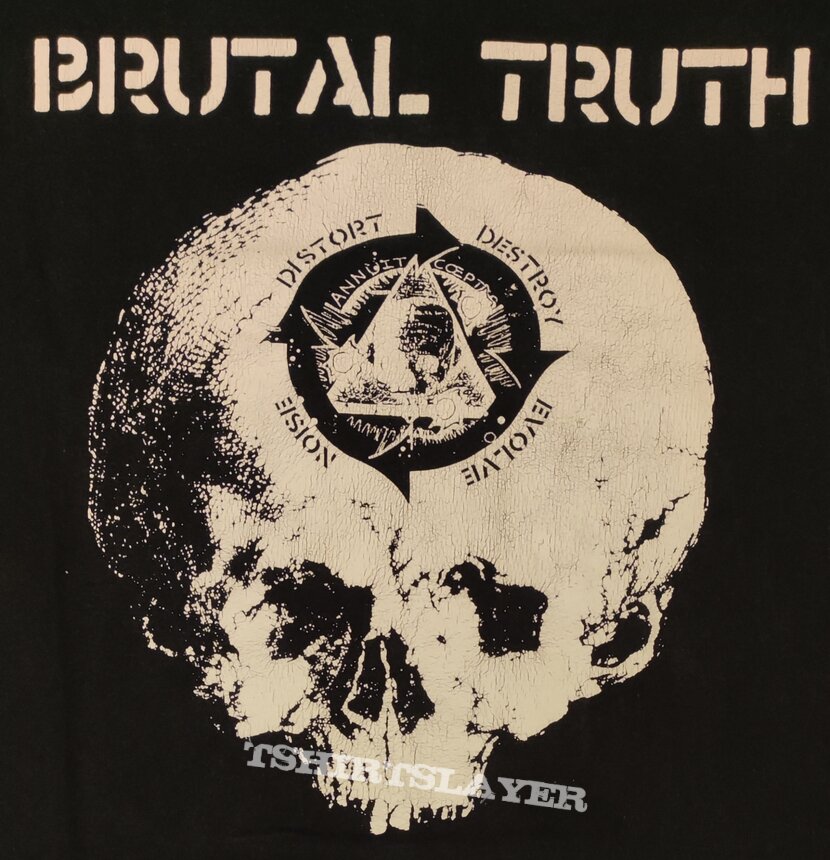 Brutal Truth ‎- End Time - T-Shirt 2011 onesided