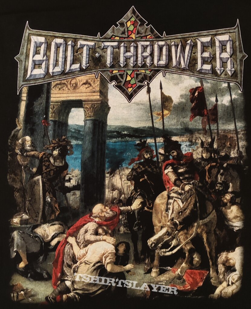Bolt Thrower - World Crusade Europe 1993 - T-Shirt Reprint