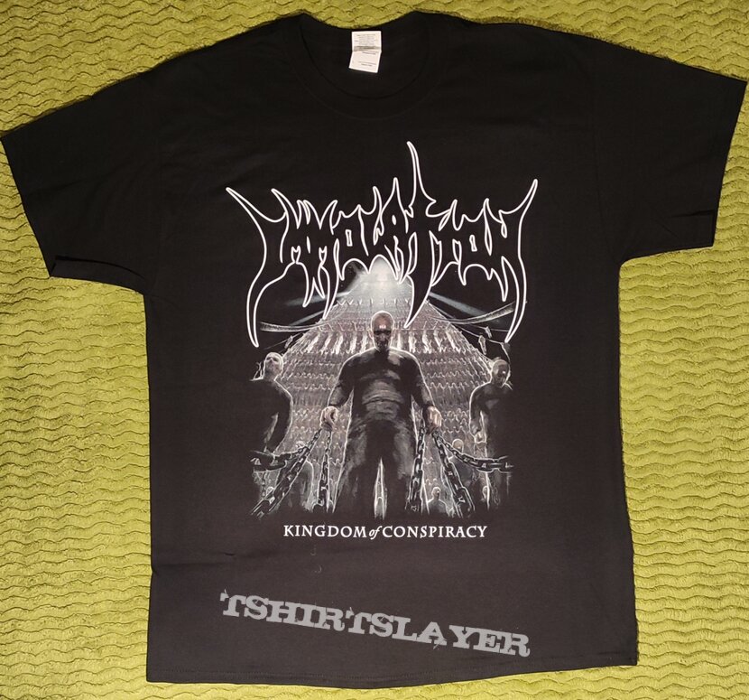 Immolation ‎- Kingdom Of Conspiracy / European Conspiracy Tour 2014 - T-Shirt