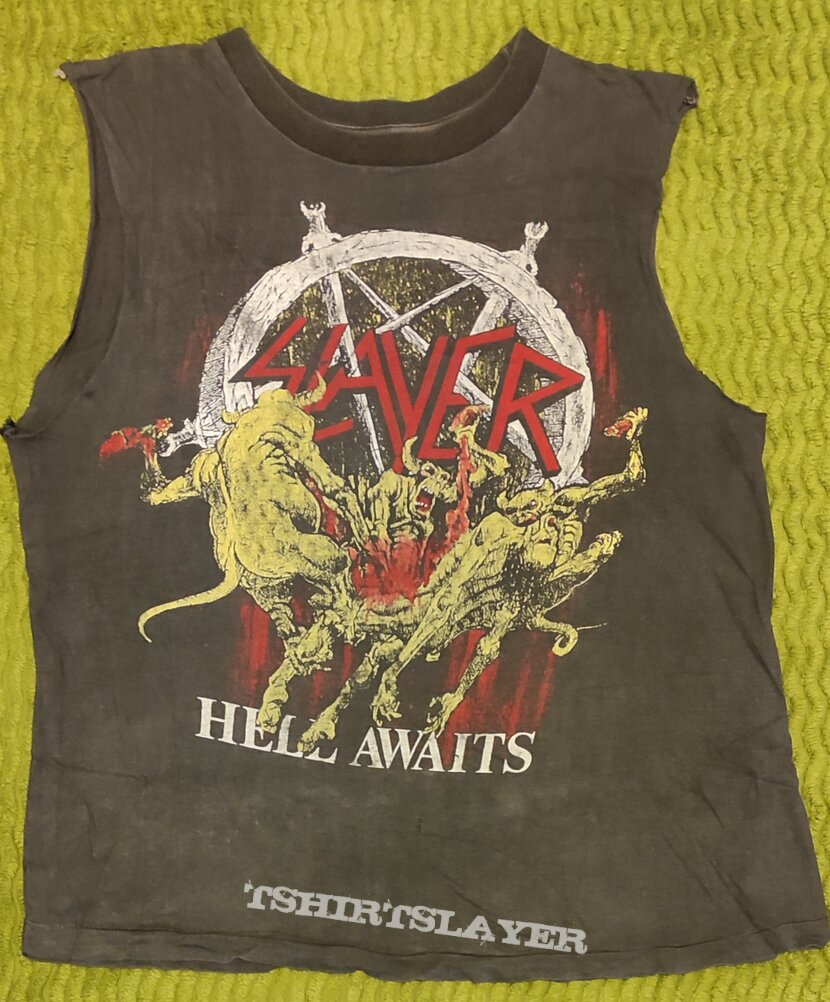 Slayer - Hell Awaits - Muscleshirt onesided