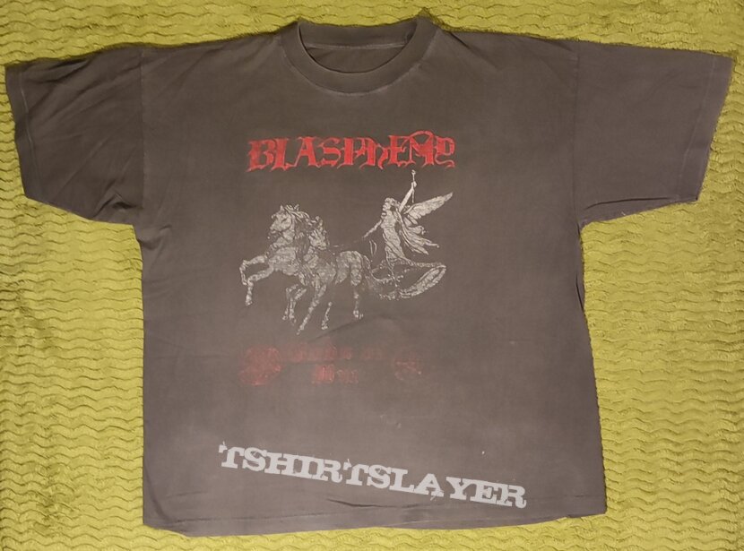 Blasphemy - Gods Of War Tour 1993 - T-Shirt | TShirtSlayer TShirt and ...