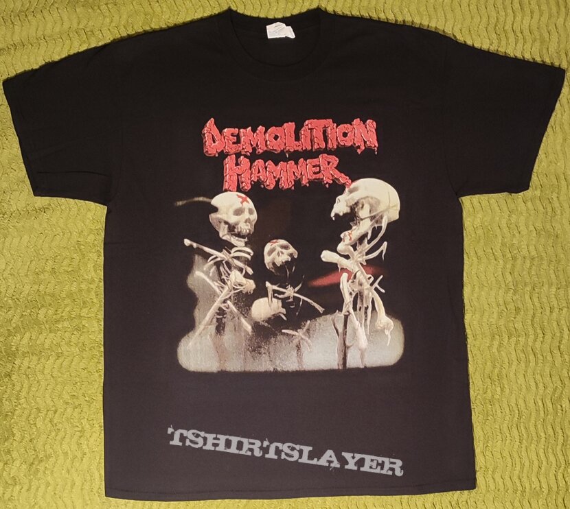 Demolition Hammer - North American Violence 1992 - T-Shirt Reprint |  TShirtSlayer TShirt and BattleJacket Gallery