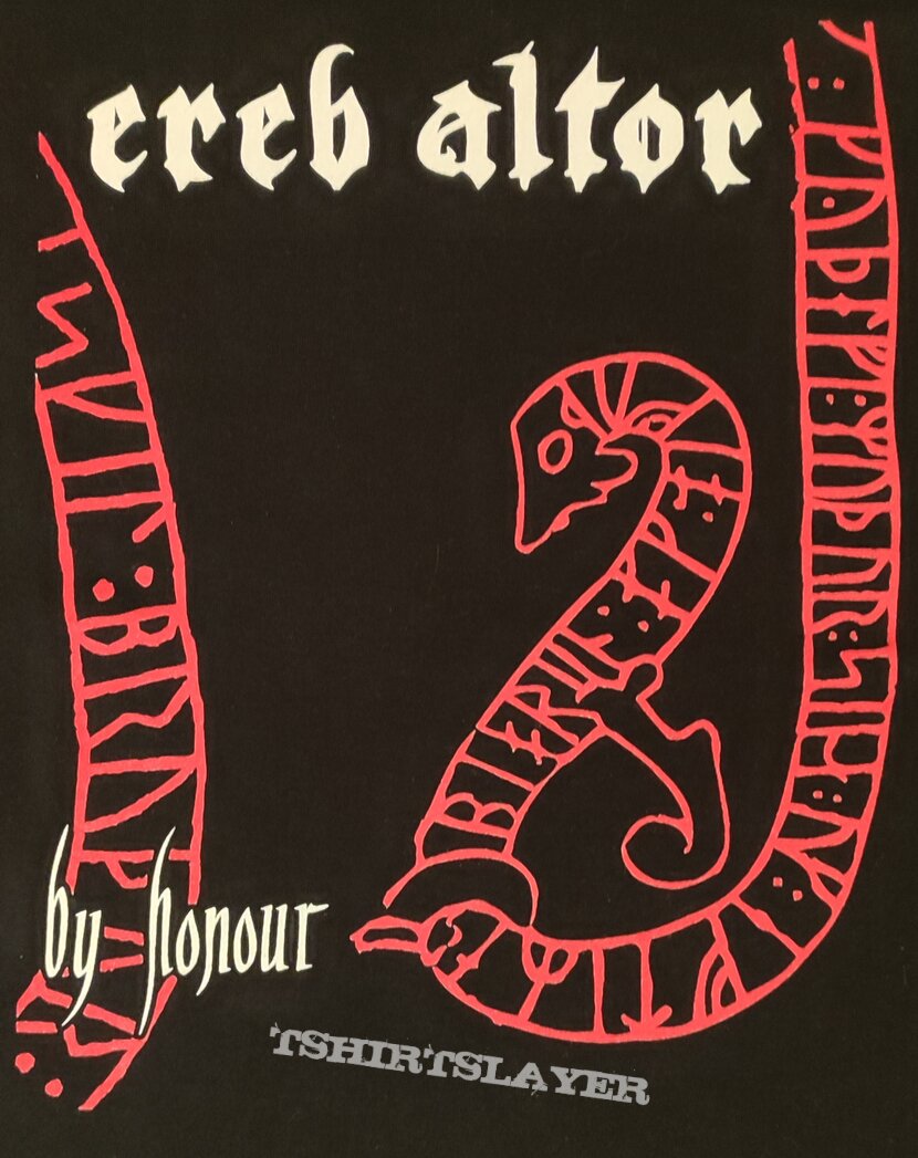 Ereb Altor - By Honour - T-Shirt 2008 onesided 