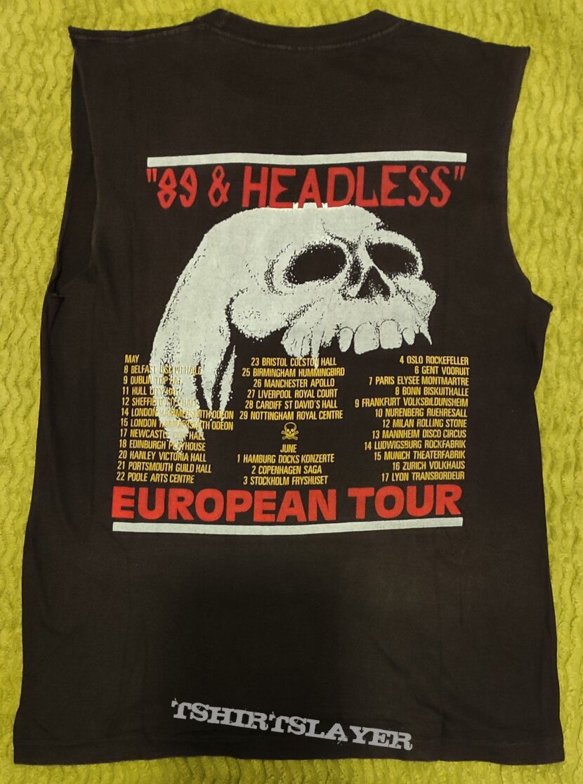 W.A.S.P. - &quot;89 &amp; Headless&quot; European Tour - Muscleshirt