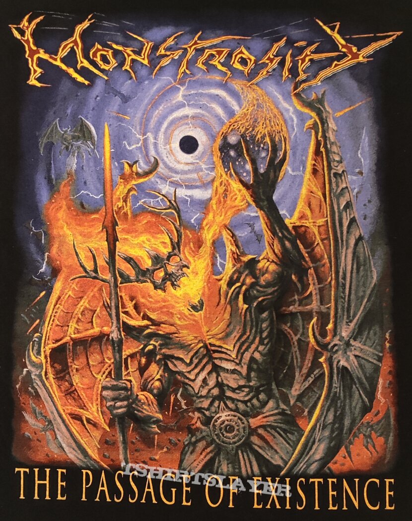 Monstrosity - The Passage Of Existence Tour 2019 - T-Shirt Monstrosity - The Passage Of Existence Tour 2019 - T-Shirt