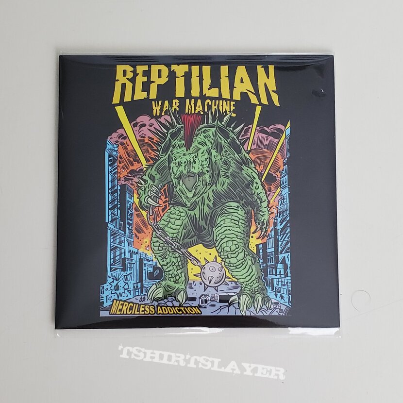 Reptilian War Machine - Merciless Addiction (2022) CD