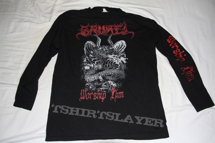 Samael - worship him LS shirt