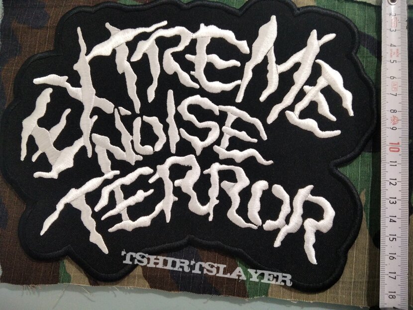 Extreme Noise Terror embroireded back patch