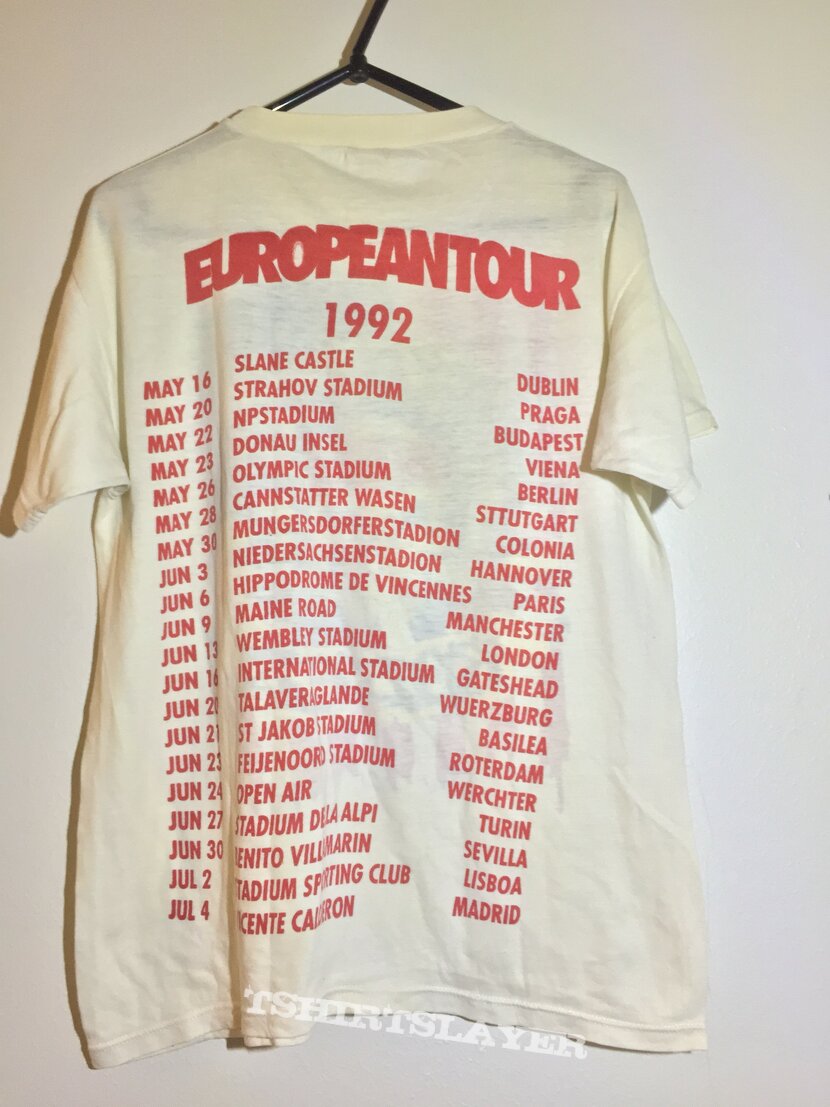 Guns N' Roses guns n roses 1992 tour shirt | TShirtSlayer TShirt and  BattleJacket Gallery