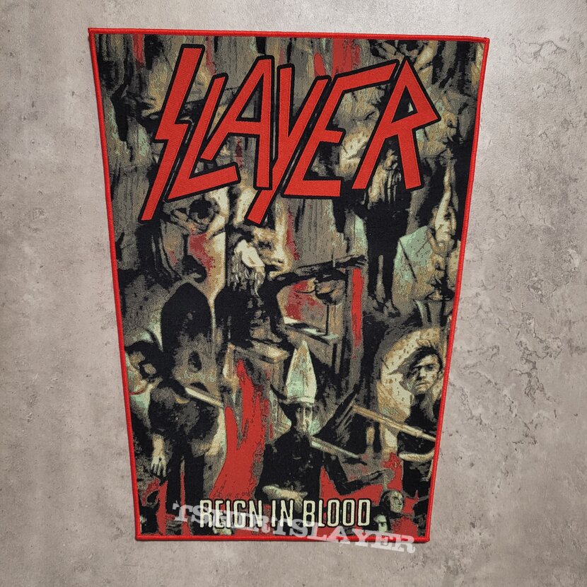 Slayer Reign in blood backpatch PTPP