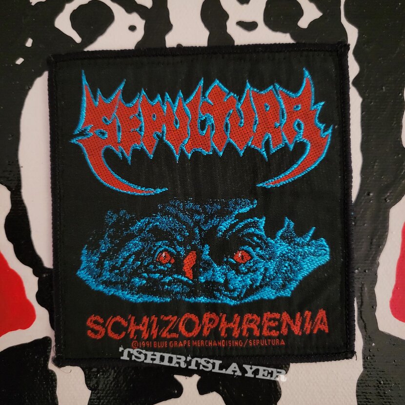 Sepultura Schizophrenia patch