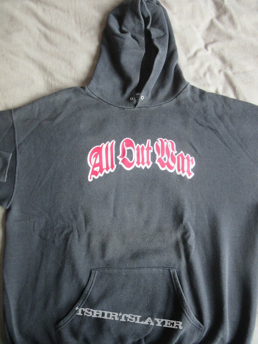 All Out War . For Those Who Were Crucified.Hoodie  1998