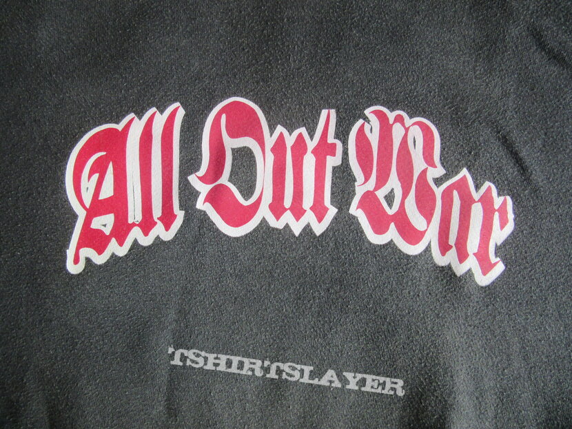 All Out War . For Those Who Were Crucified.Hoodie  1998