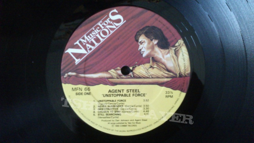 Cheap vinyls: Agent Steel &quot;Unstopable Force&quot;