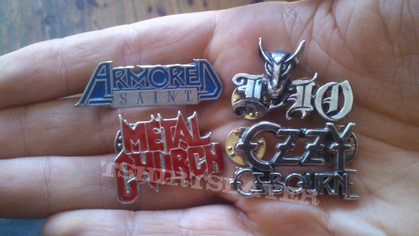 Metal Church Vintage metal pins