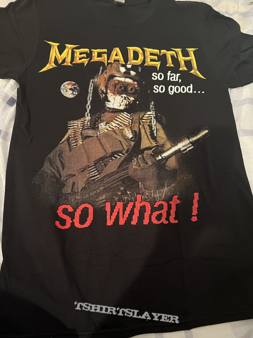 Megadeth so far,so good… so what! | TShirtSlayer TShirt and BattleJacket  Gallery