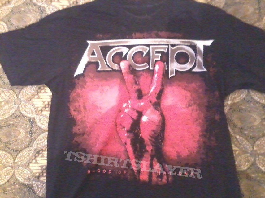 TShirt or Longsleeve - Accept - Blood Of The Nations: Latin America Tour  (2011) T-Shirt