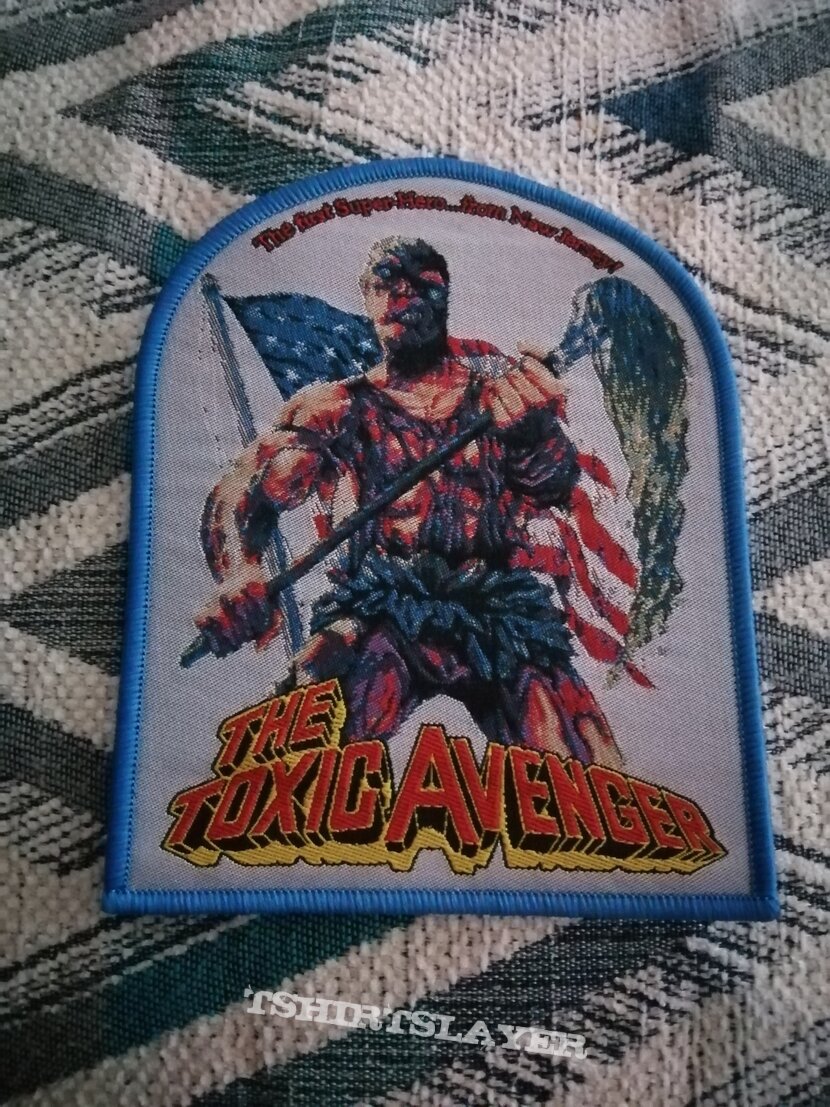 Troma Toxic avenger blue border