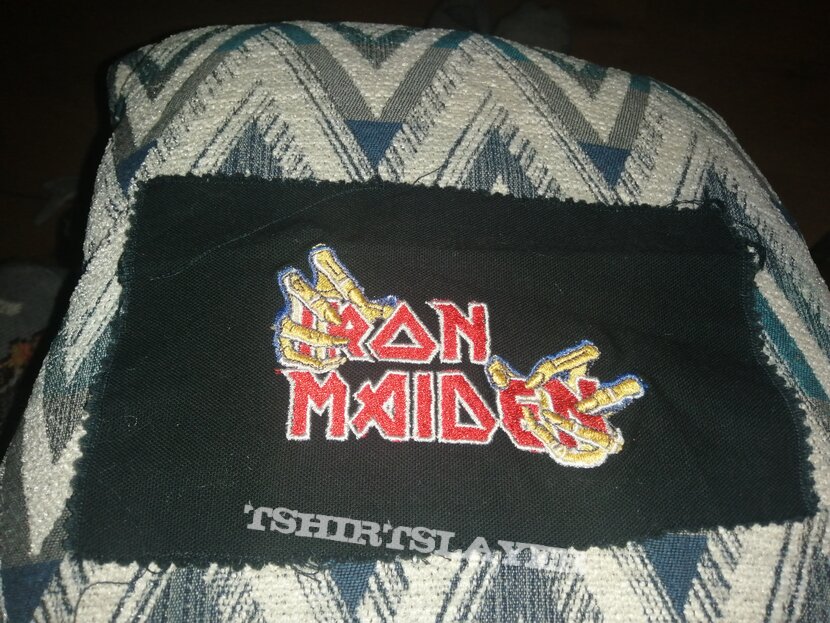 Iron Maiden Original Embroidered on cloth supersized strip