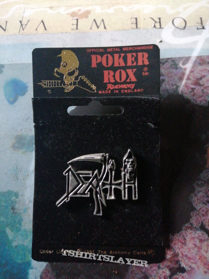Death poker pin