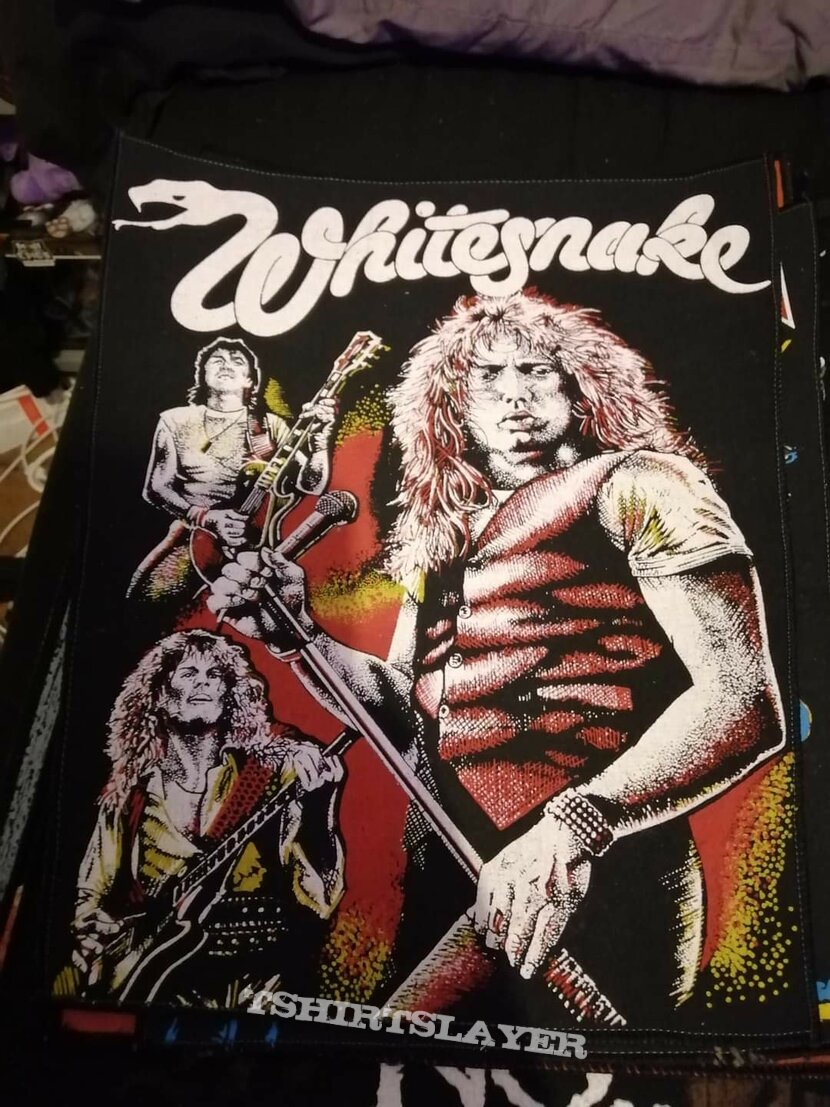 Whitesnake band backpatch