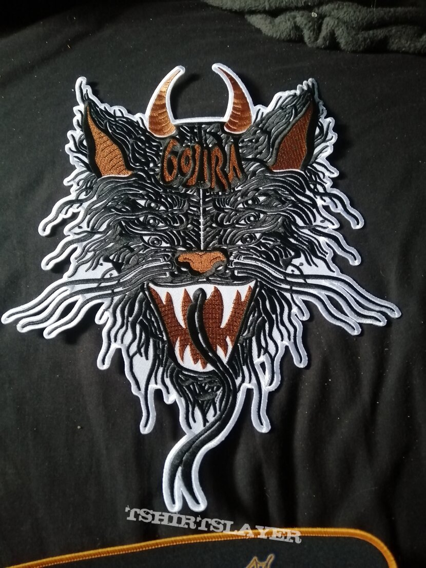 Embroidered gojira bp