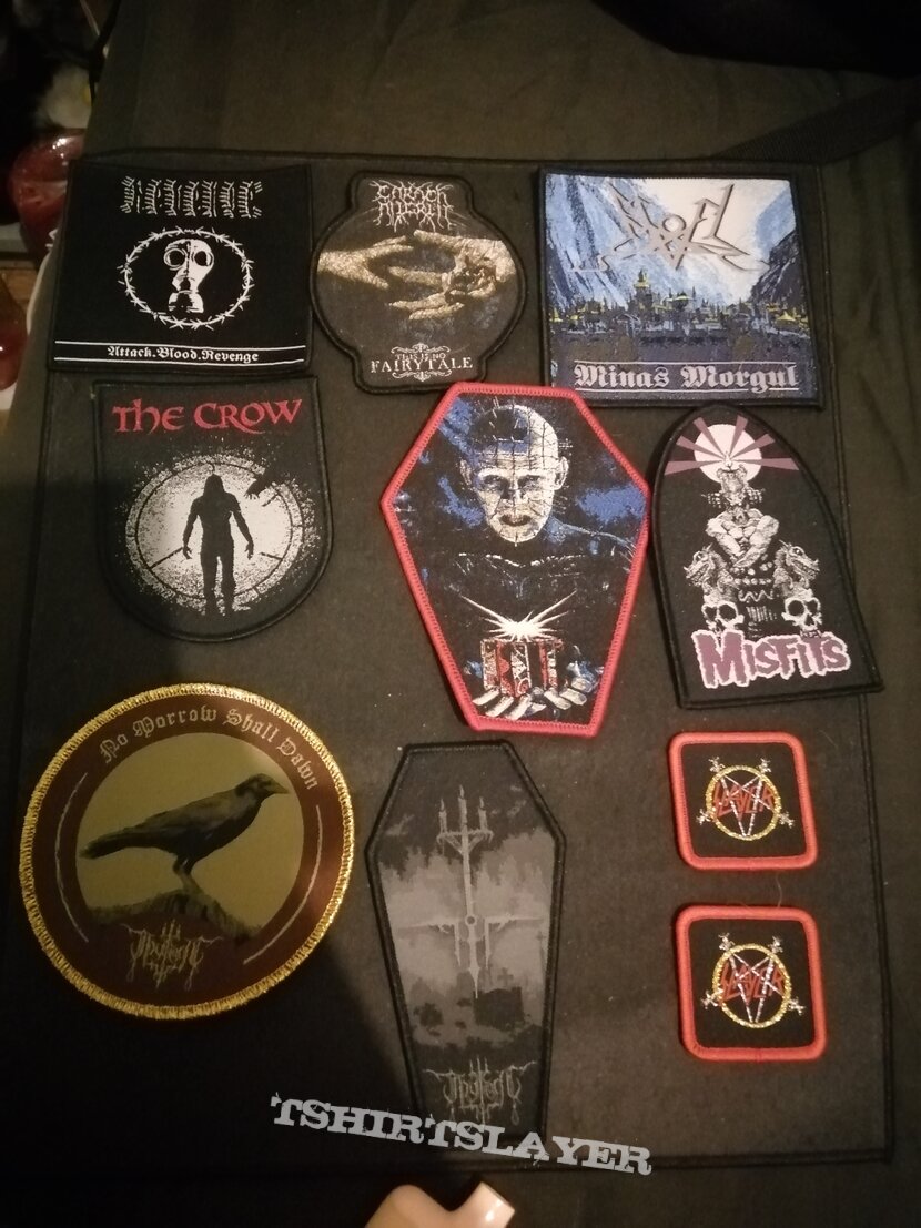 Death Huge selection of small patches. Everything must go. 