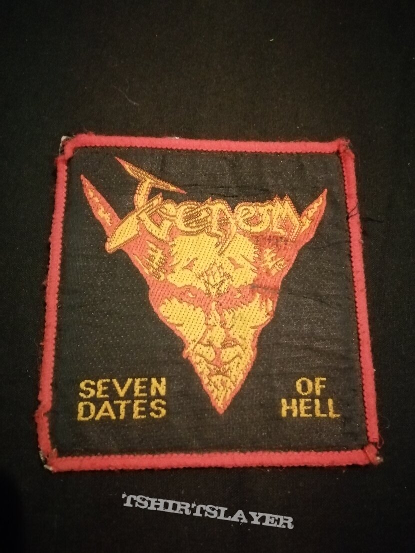 Venom Seven Dates Of Hell Red Border