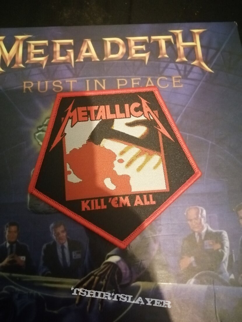 Metallica Kill &#039;em All Red Border