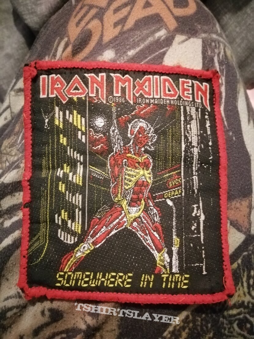 Iron Maiden Somewhere in time red border