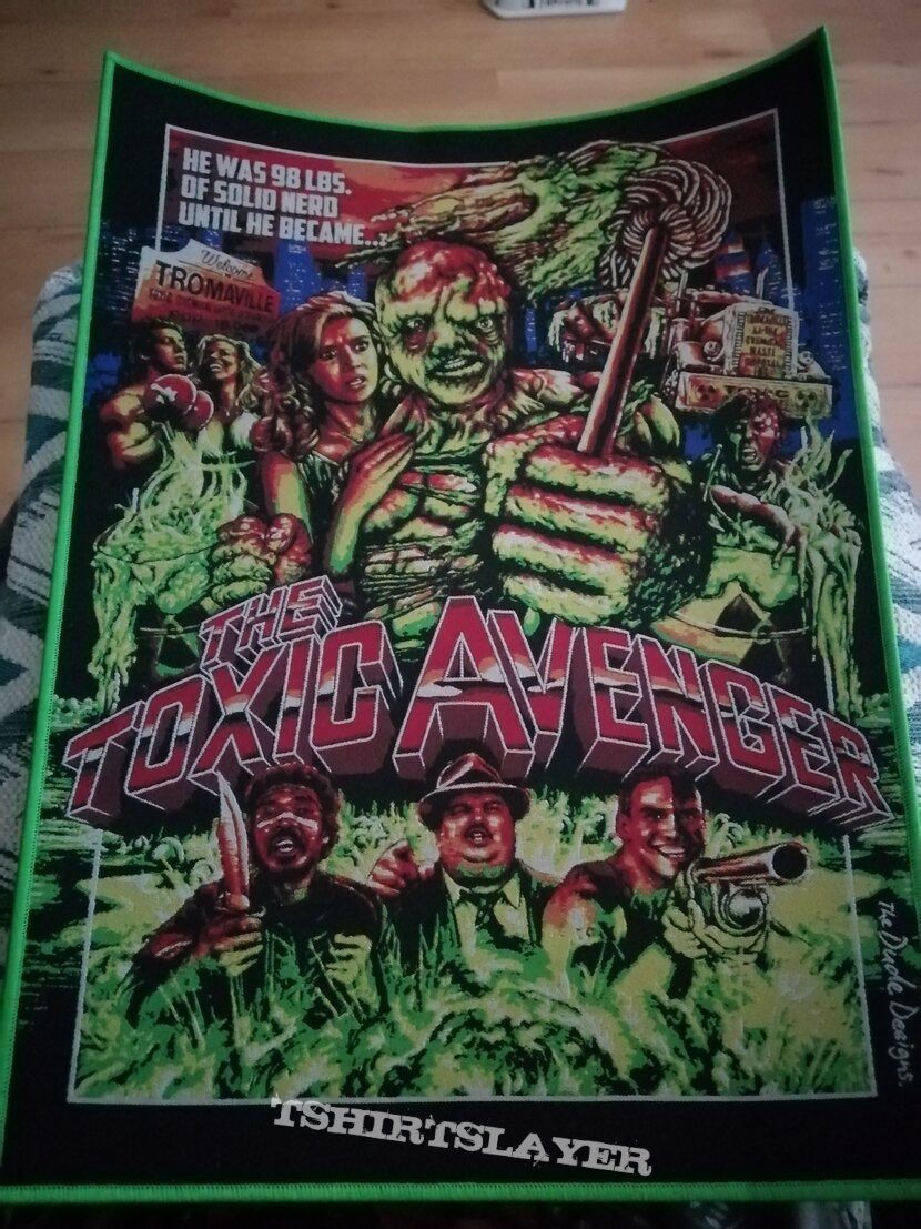 Troma Toxic avenger backpatch 