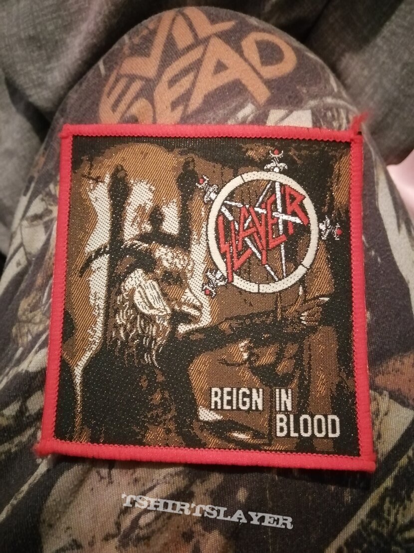 Slayer Reign in blood red border