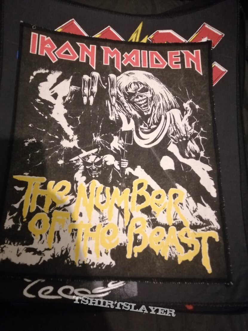 Iron Maiden NOTB Original Mini Backpatch 