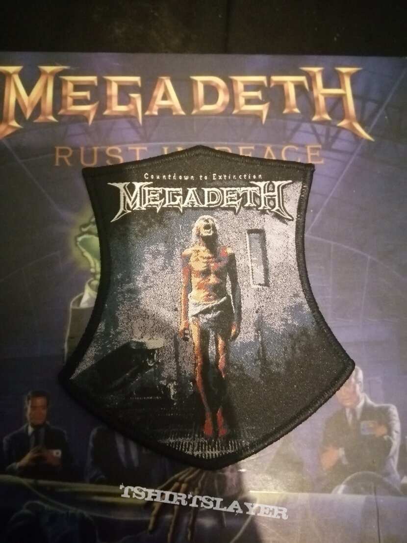 Megadeth Countdown To Extinction Black Border